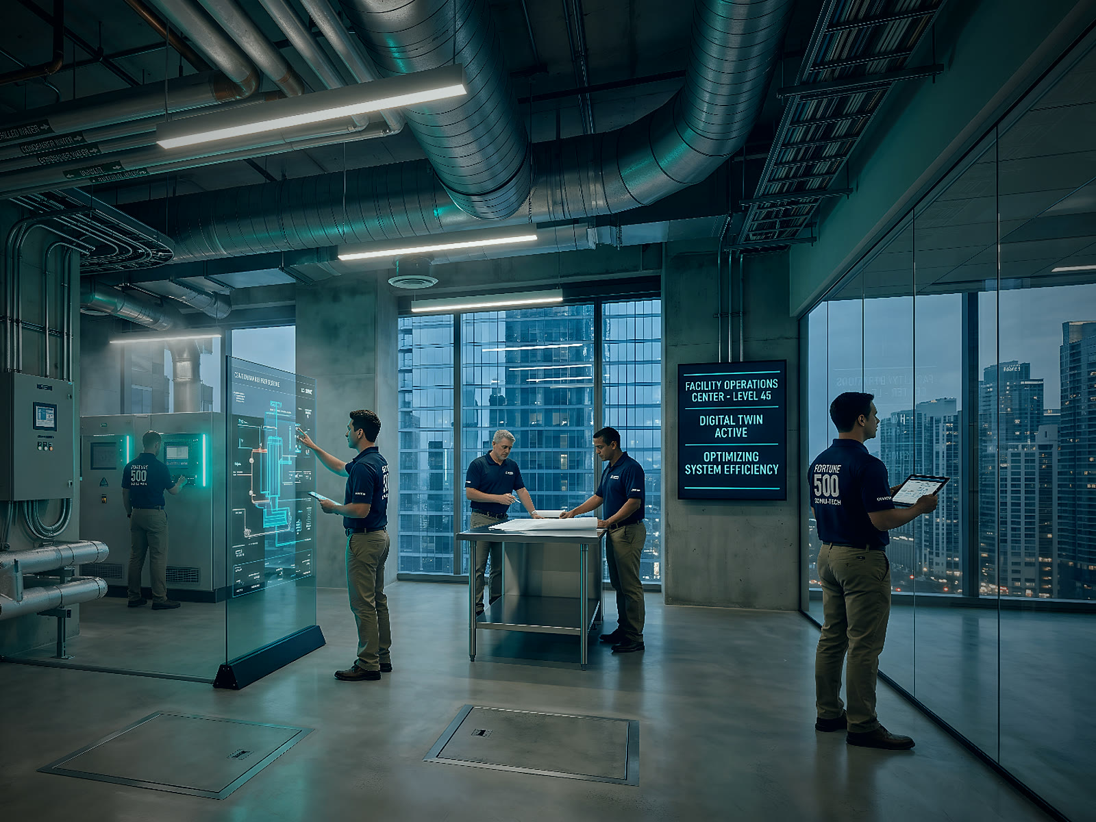 Hotel Tower Repositioning — Digital Twin