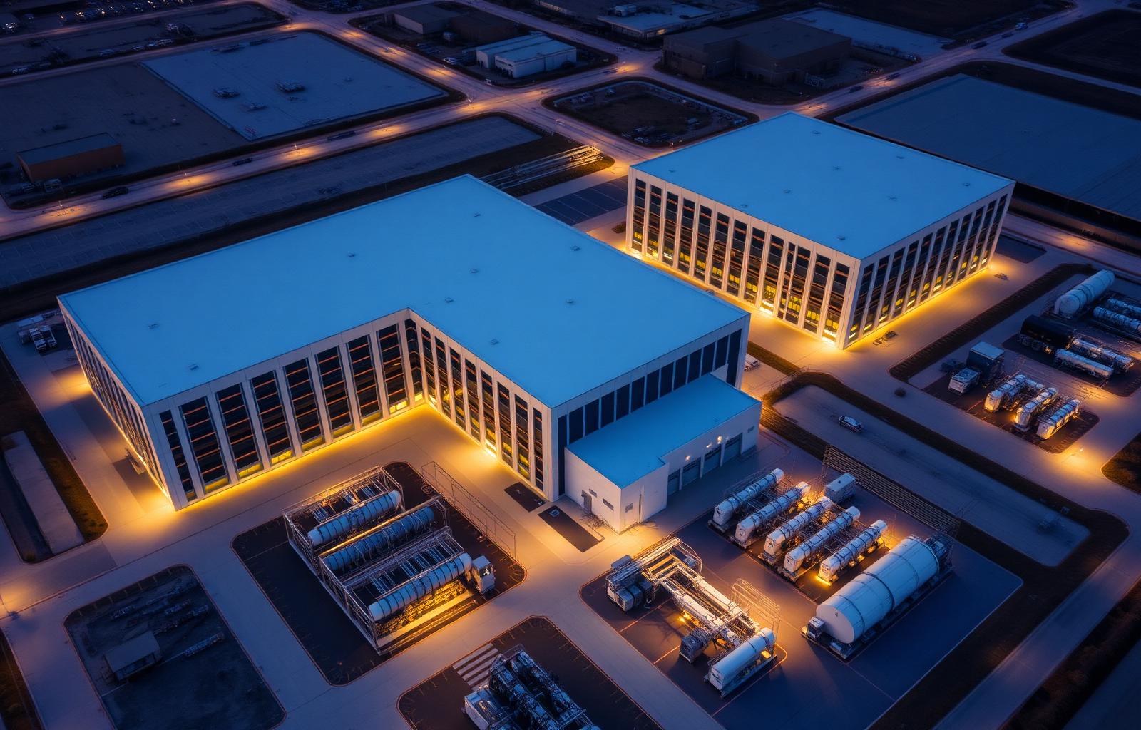 Edge Campus — 3-Building Network Buildout