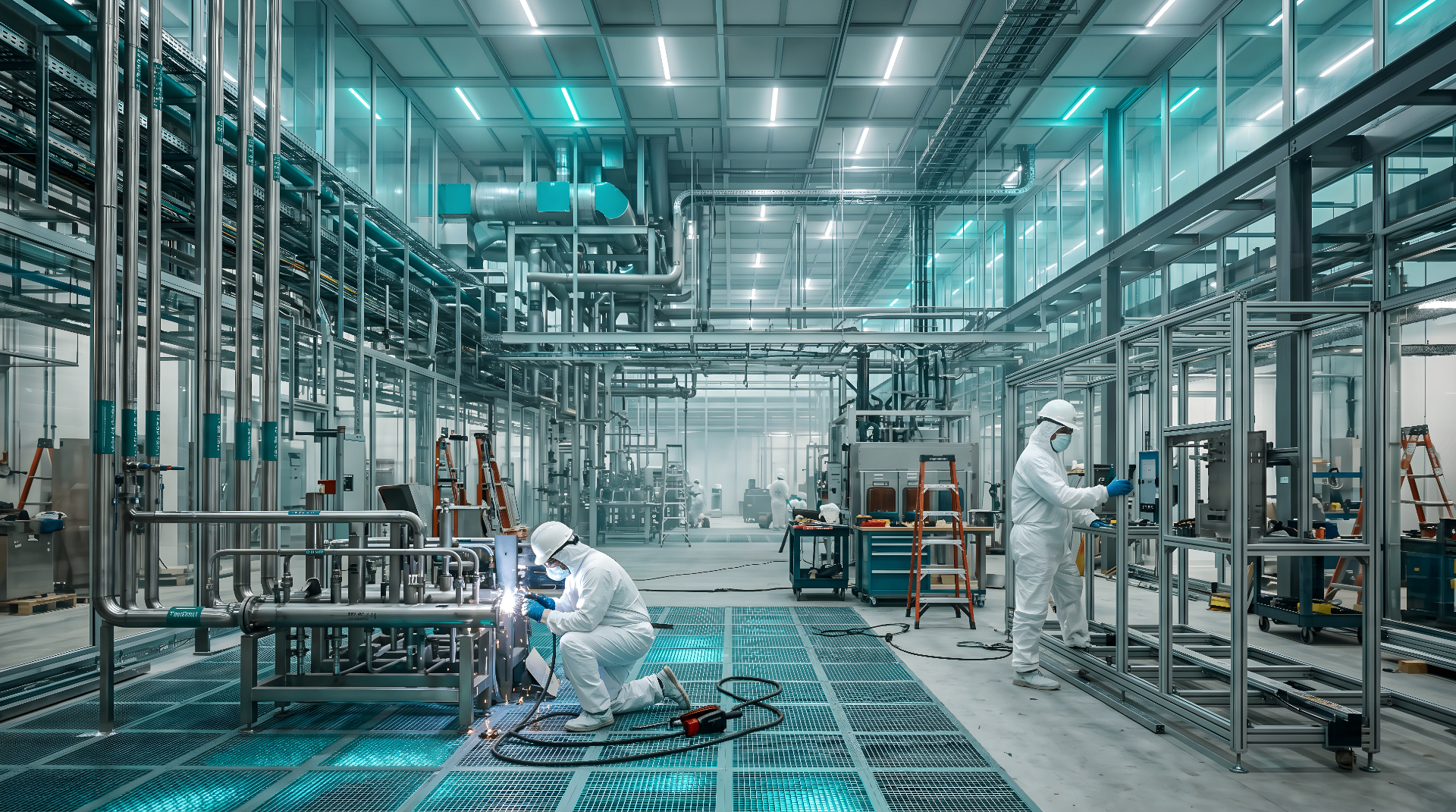 Advanced Semiconductor Fab — Cleanroom Expansion